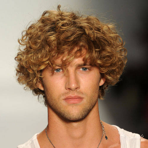 curly short hair styles men. Whilst some men suit spiked or