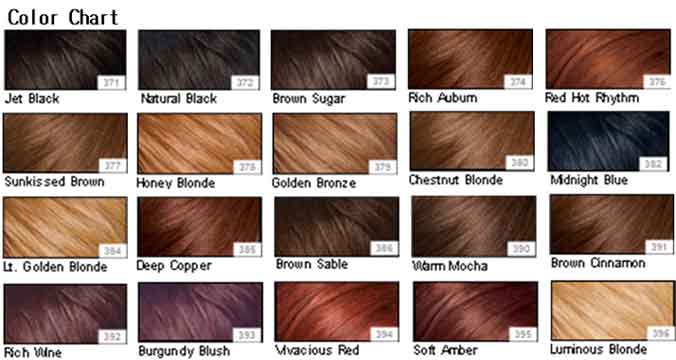 reddish brown hair color with. The colours which are offered